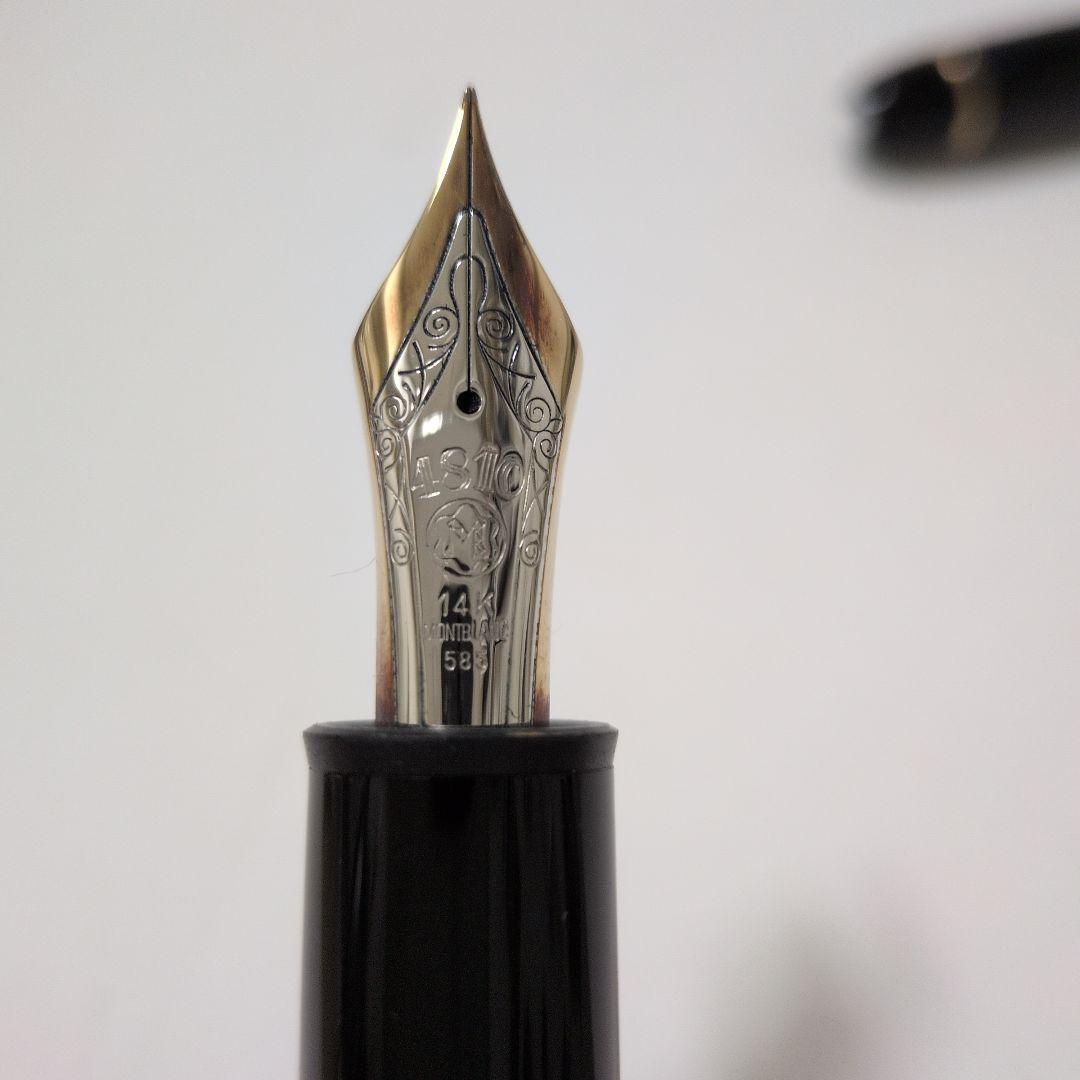 モンブラン・マイスターシュテュック 149 14K中白 (F相当)