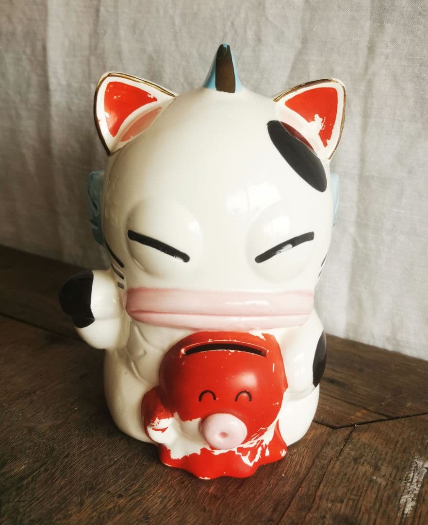 希少レア☆ハンギョドン　貯金箱　陶器