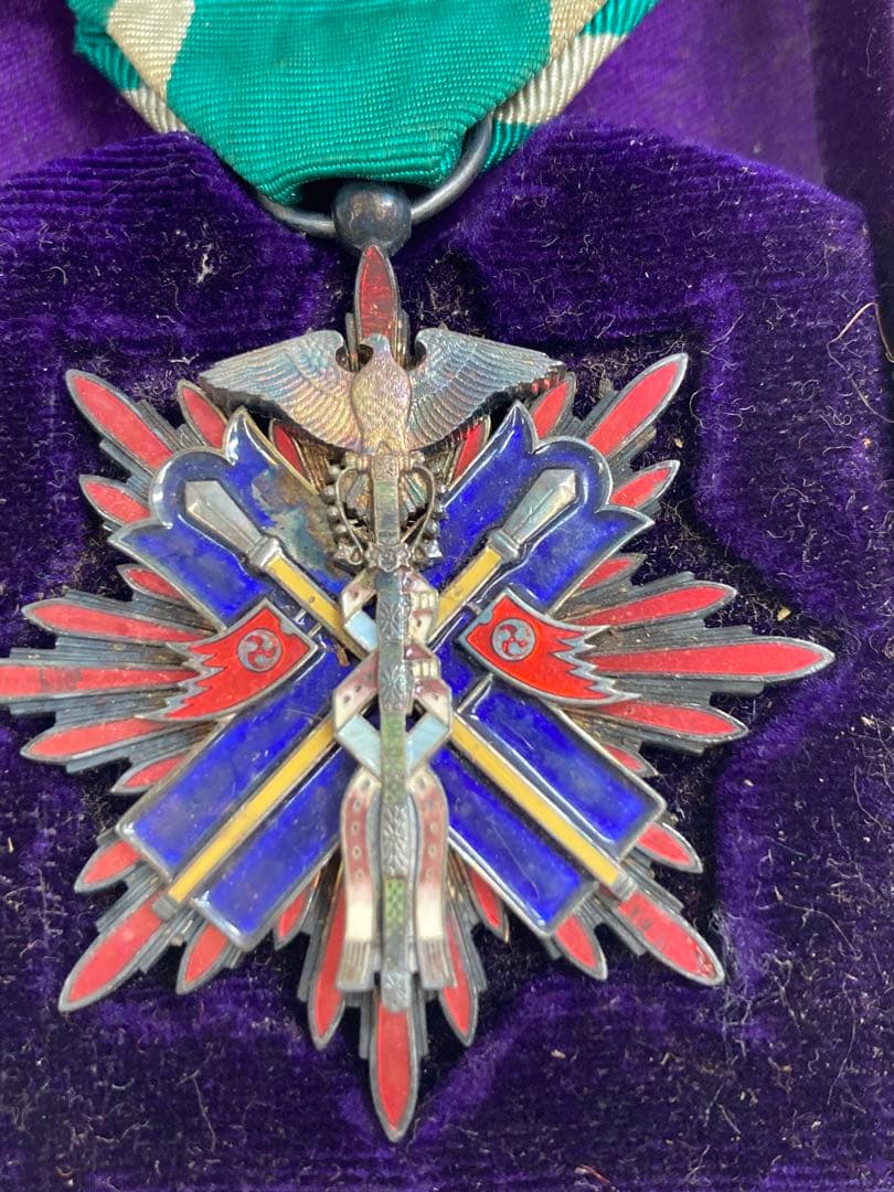 功四級金鵄勲章 大日本帝国 旧日本軍 陸軍 海軍 将校