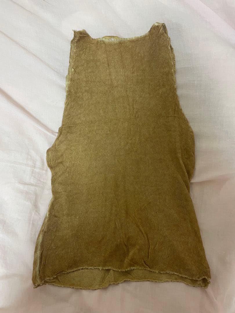 新品　サルセーション　Sサイズ　ニットタンクトップ　平編み　Salsation