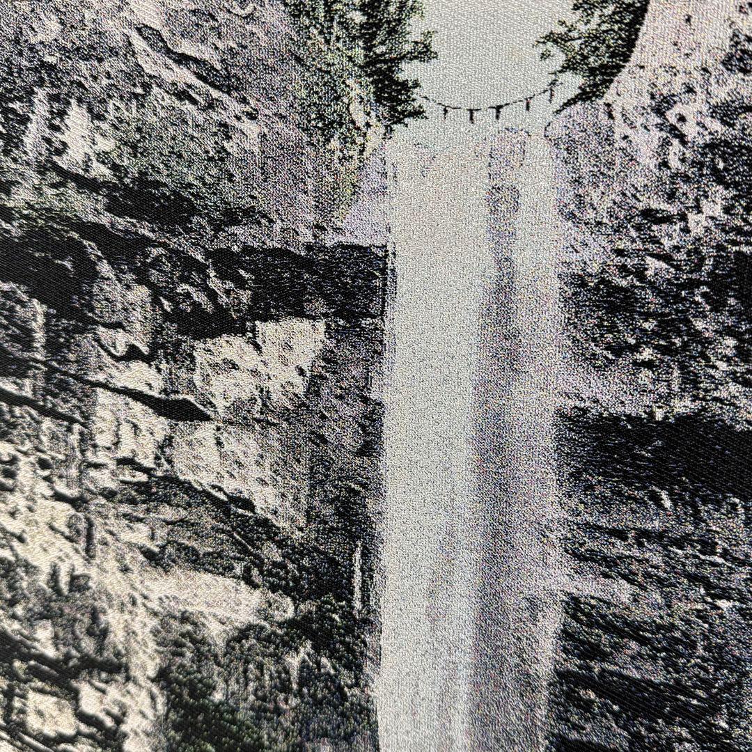 K19 西陣織 「那智の滝観音出現御軸」 掛軸 織物 共箱