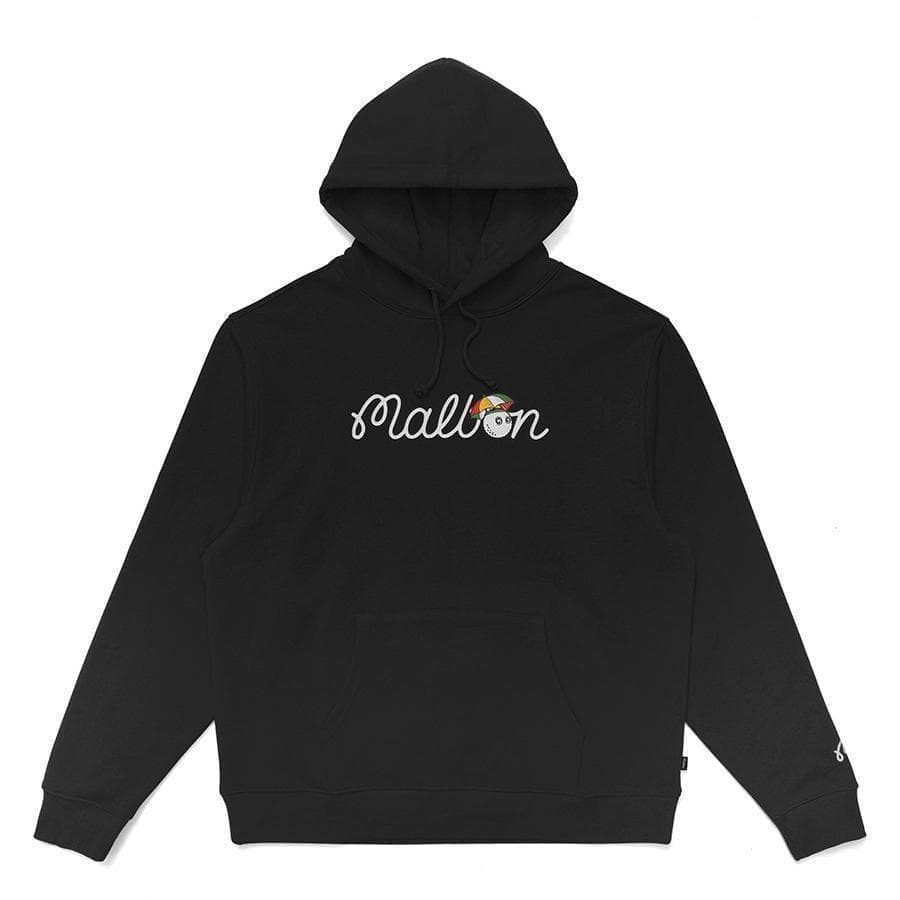 黒色M マルボンゴルフ パーカー ユニセックス 長袖 T シャツ トレーナー