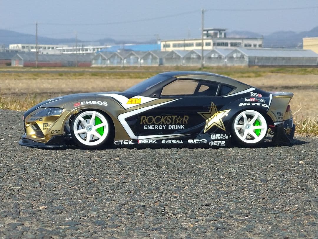 アディクション　A90スープラ　ハイグレード　製作済ラジコンボディ