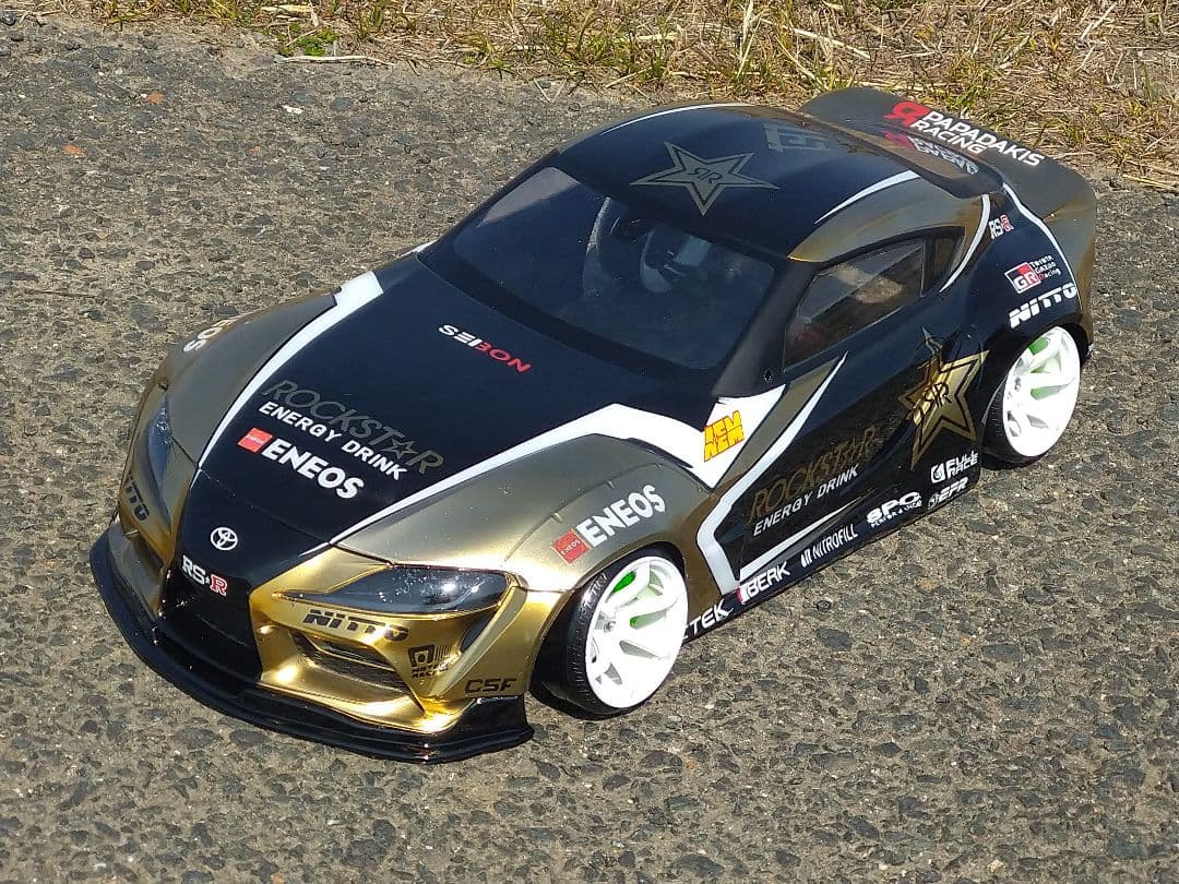 アディクション　A90スープラ　ハイグレード　製作済ラジコンボディ