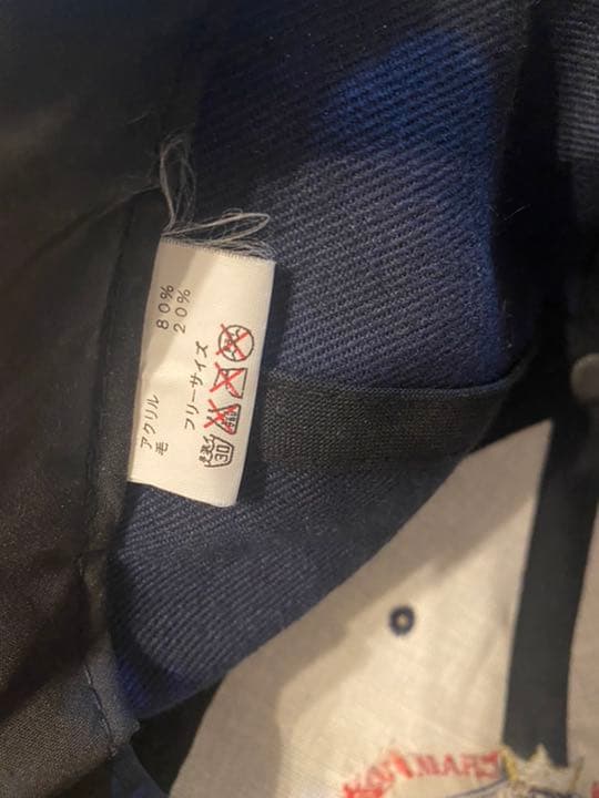 長嶋茂雄氏、宮田征典氏直筆サイン入り2001年春季キャンプキャップ