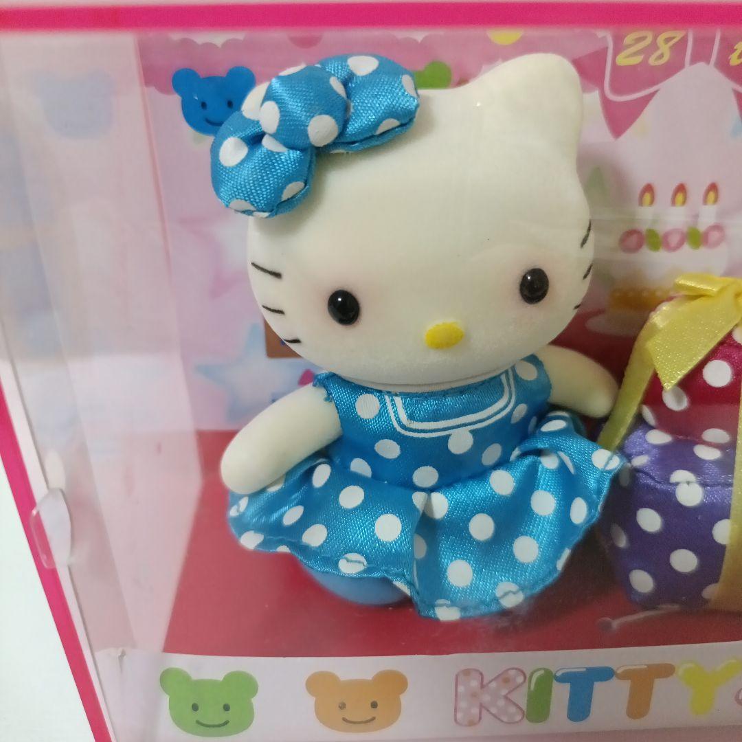 希少　ハローキティ&ミミィ 28周年限定 　28th　フロッキー フィギュア