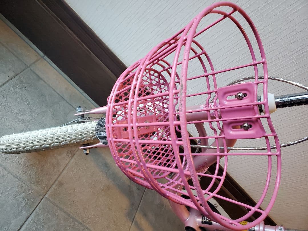 【引き取り限定】メゾピアノ　子供用自転車 　16インチ　アサヒ限定　ピンク