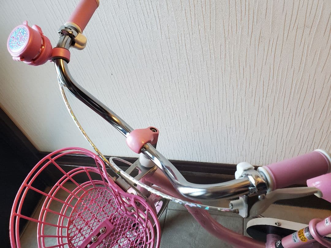 【引き取り限定】メゾピアノ　子供用自転車 　16インチ　アサヒ限定　ピンク