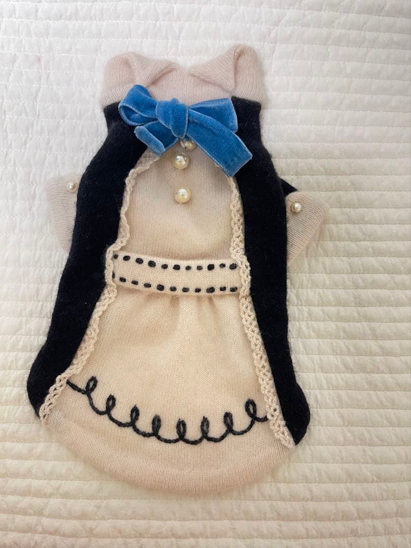 フィフィアンドロメオ　ワンピースニットパールss