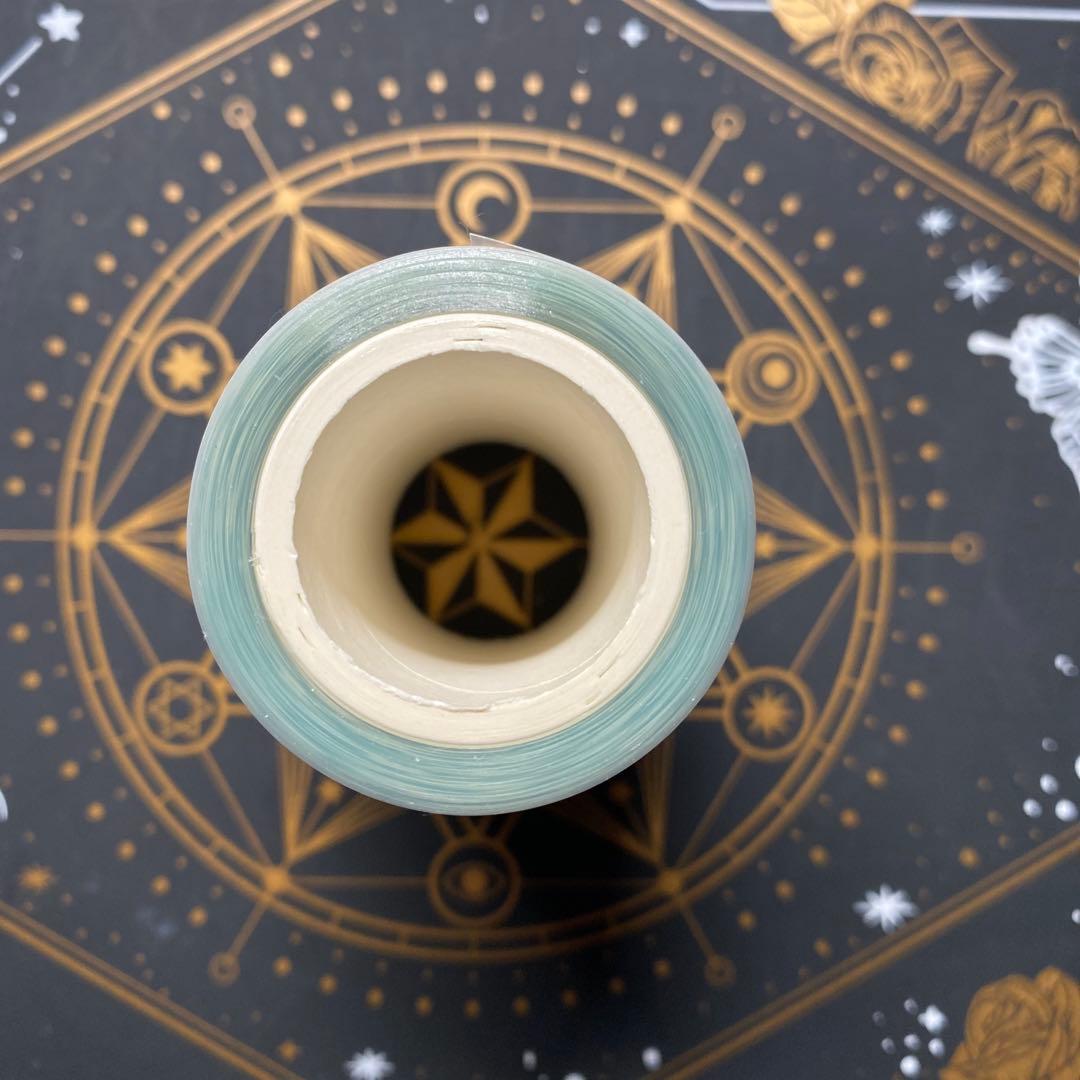 【9253】海外　マステ　中古巻　貝殻光マスキングテープ　半透明　お花