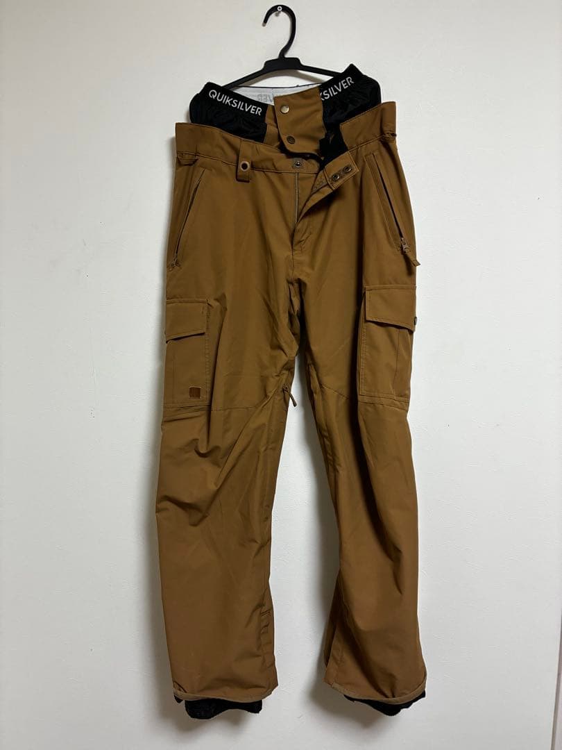 QuickSilver high line スノボ・ウェアM上下セット