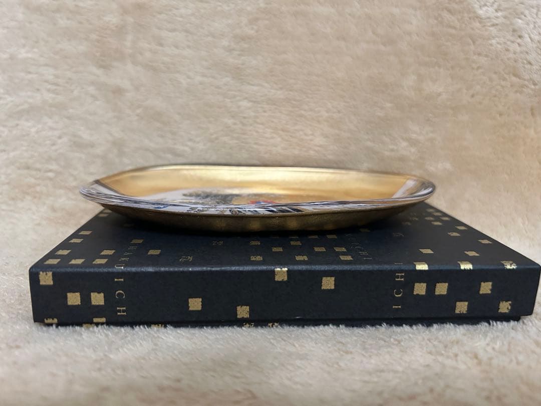 大阪万博 ミャクミャク 箔名画 北斎　ガラストレー　神奈川沖浪裏