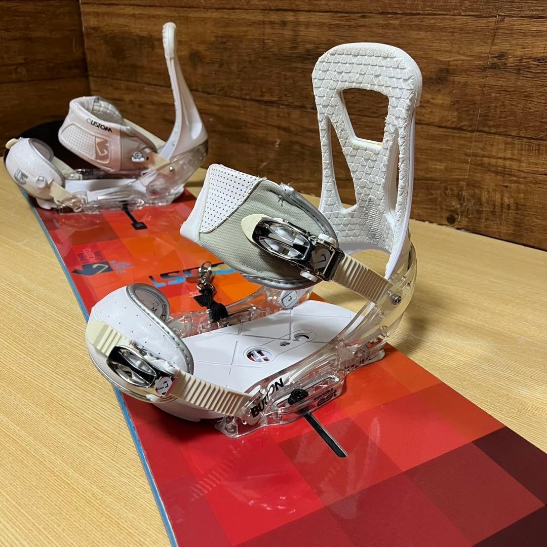 BURTON バートン　カスタム　メンズスノーボード　豪華5点セット　151cm