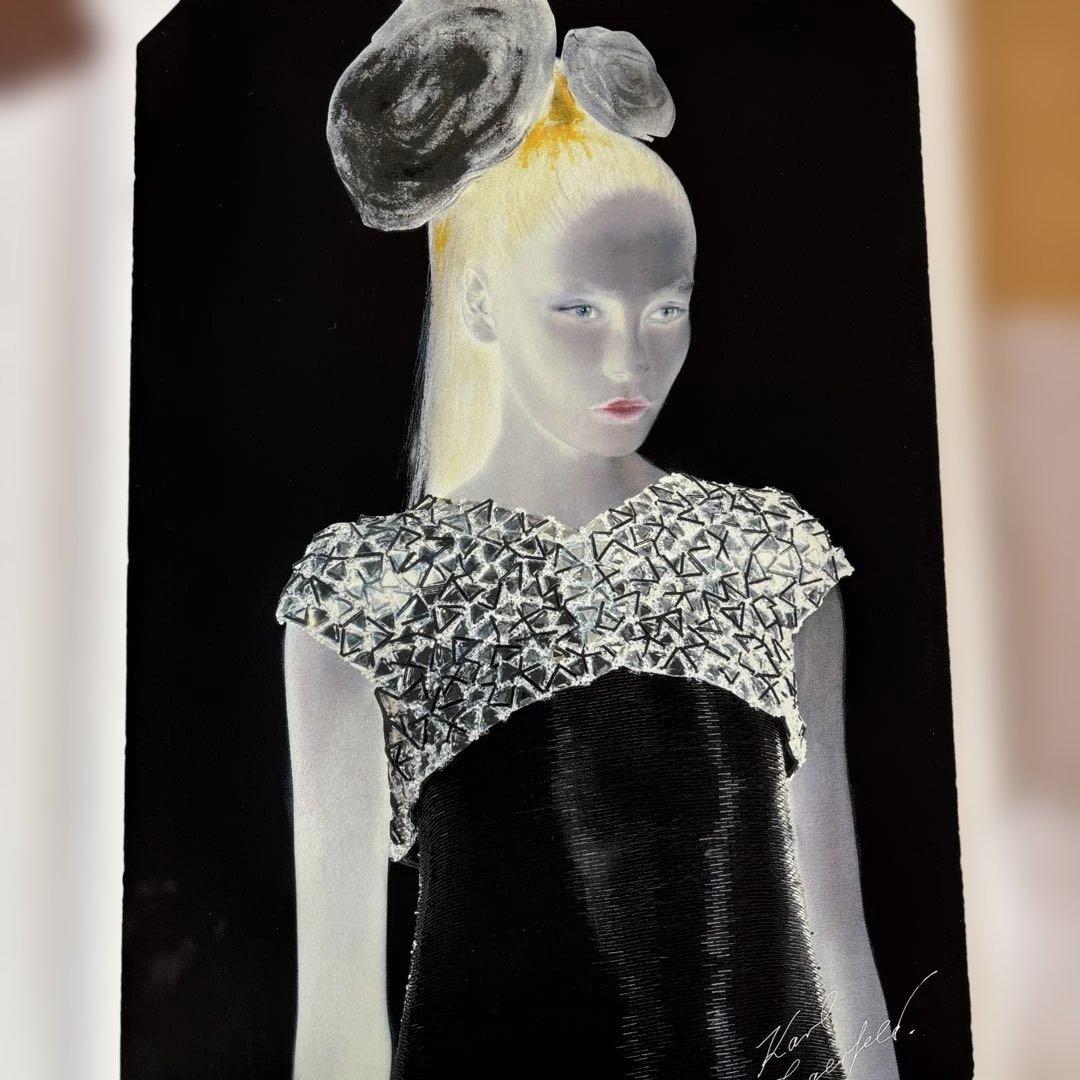 CHANEL 絵　シルクスクリーン　孔版画