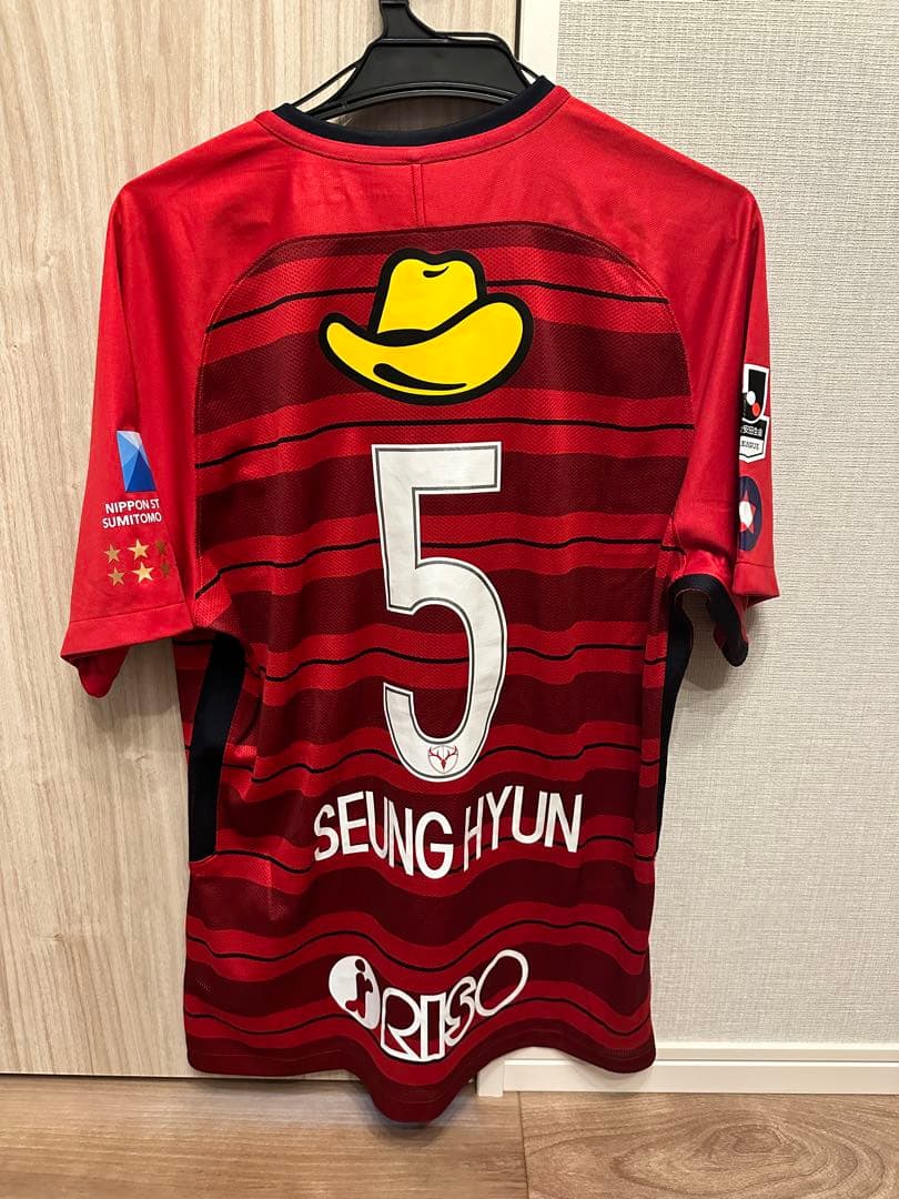 鹿島アントラーズ NIKE選手支給 ユニフォーム チョン・スンヒョン