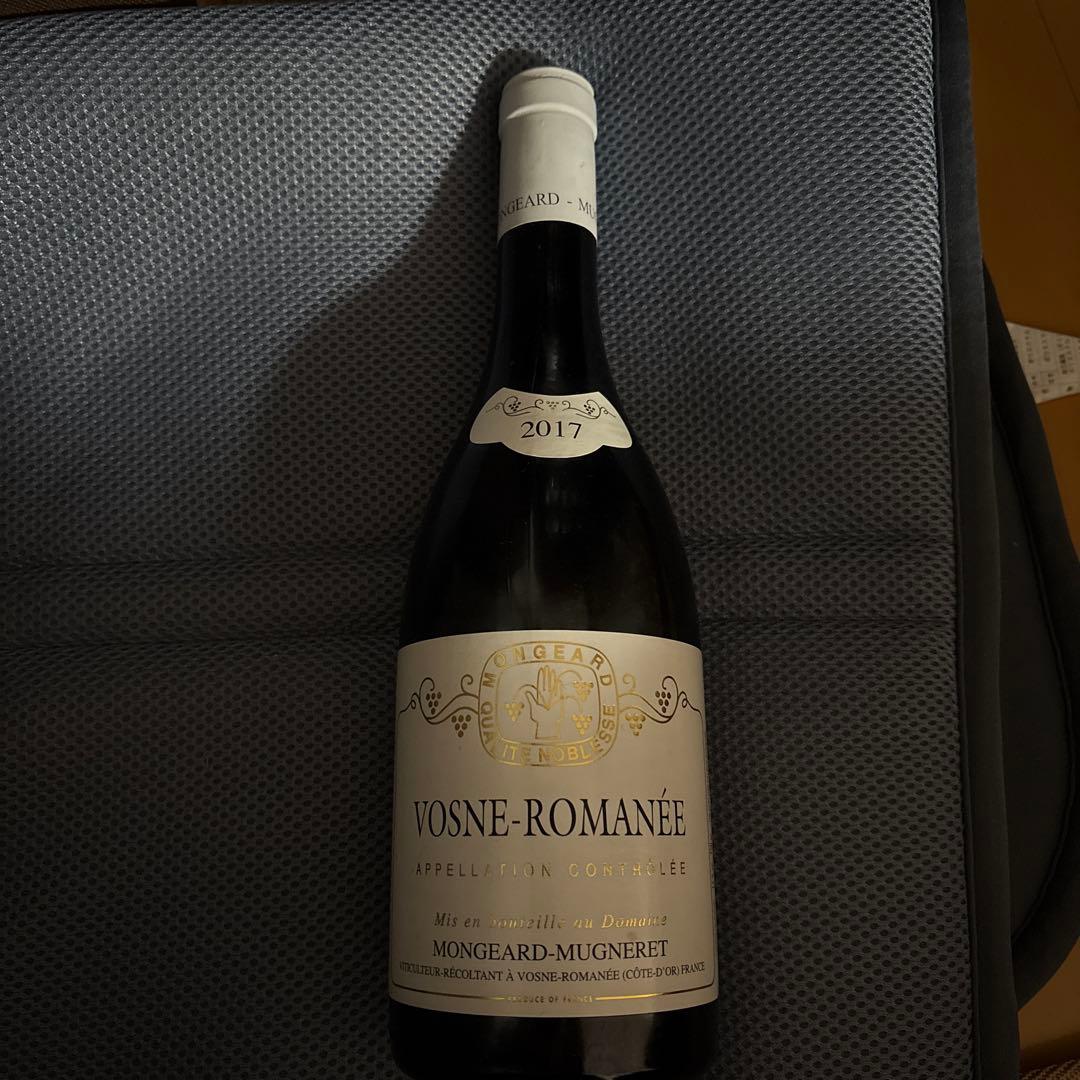 ヴォーヌ ロマネ ブルゴーニュ ドメーヌ モンジャール ミュニュレ 2017年