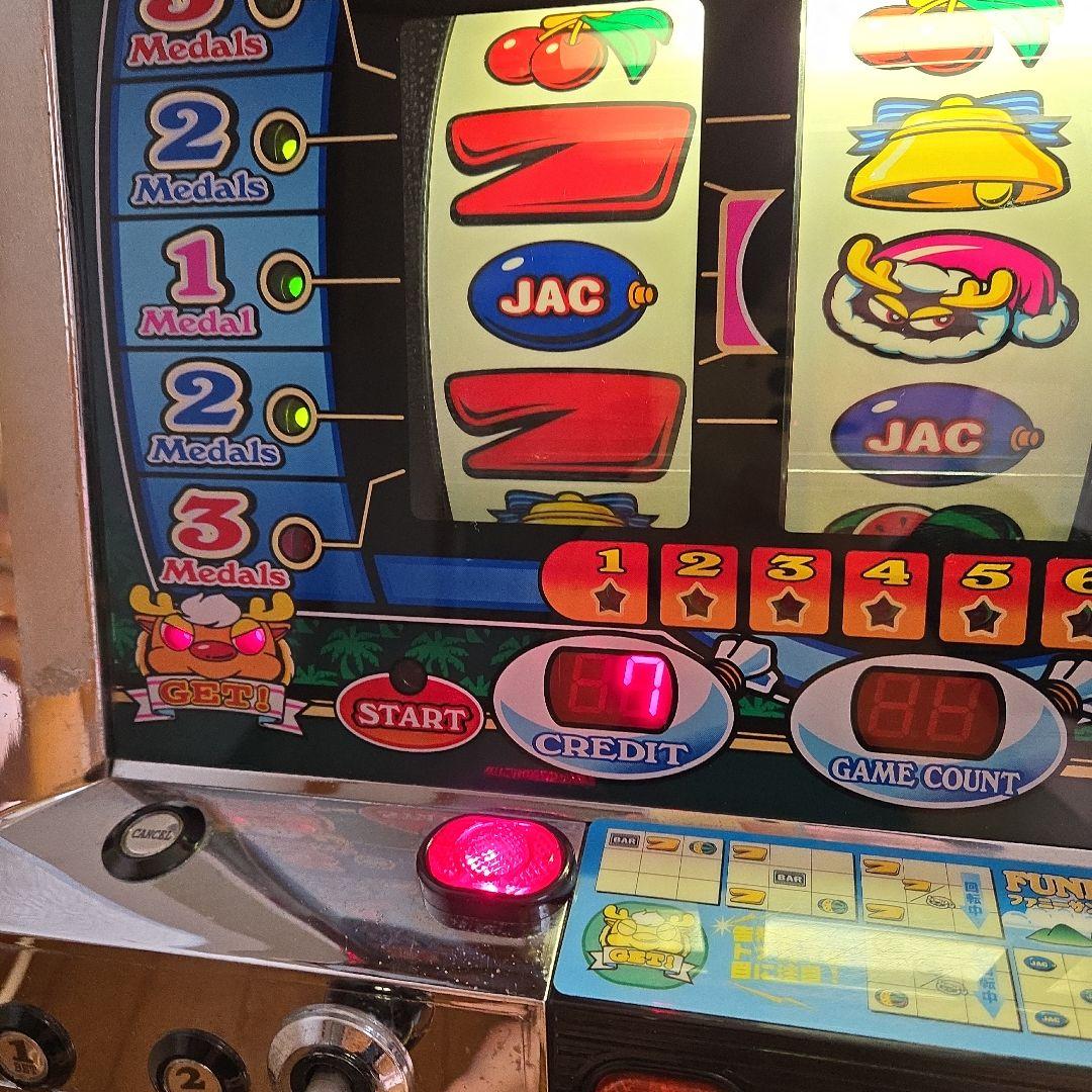 パチスロ実機　ファニーサンタ