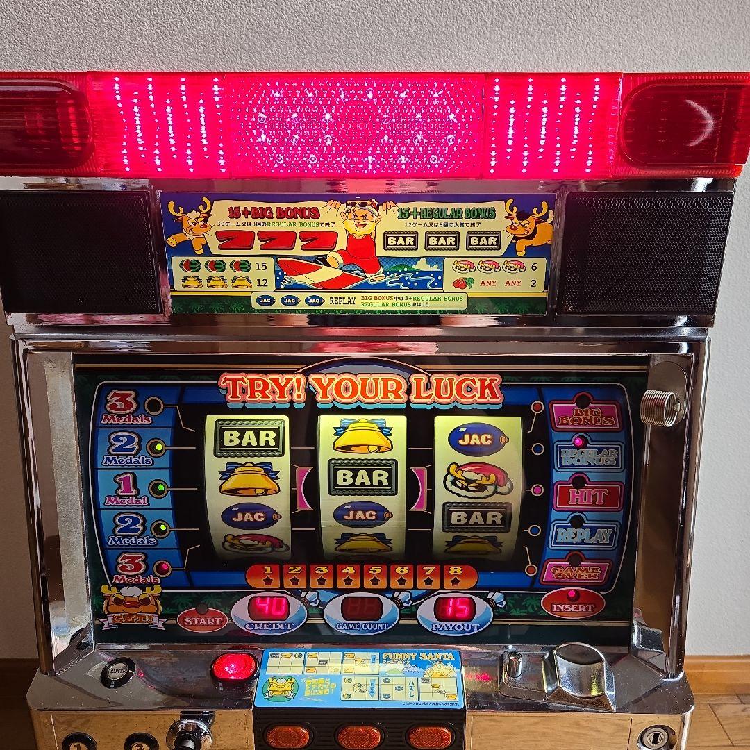 パチスロ実機　ファニーサンタ