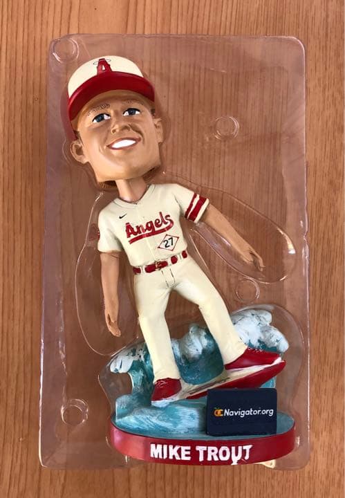 マイクトラウト選手のボブルヘッド