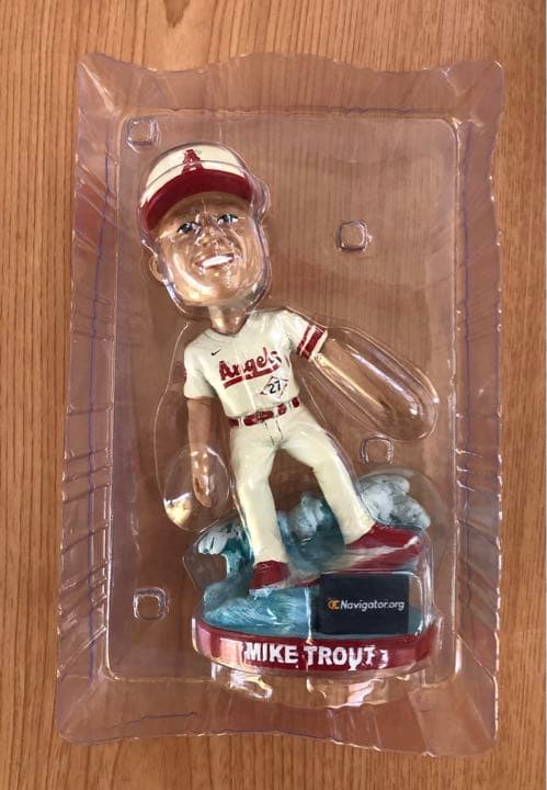 マイクトラウト選手のボブルヘッド