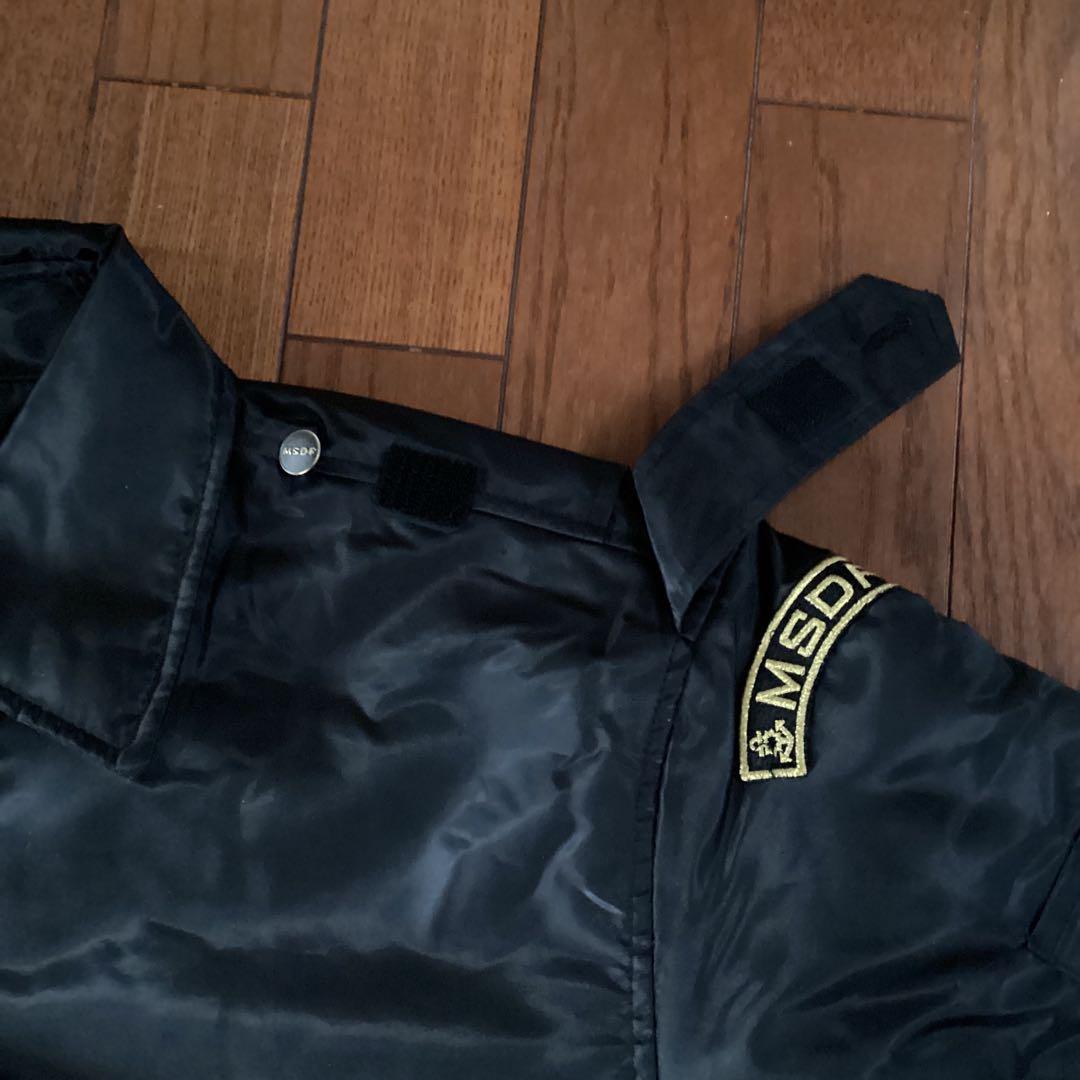 期間限定値下げ　激レアMSDFロゴ付きブラックジャケット肩章なし　Lサイズ