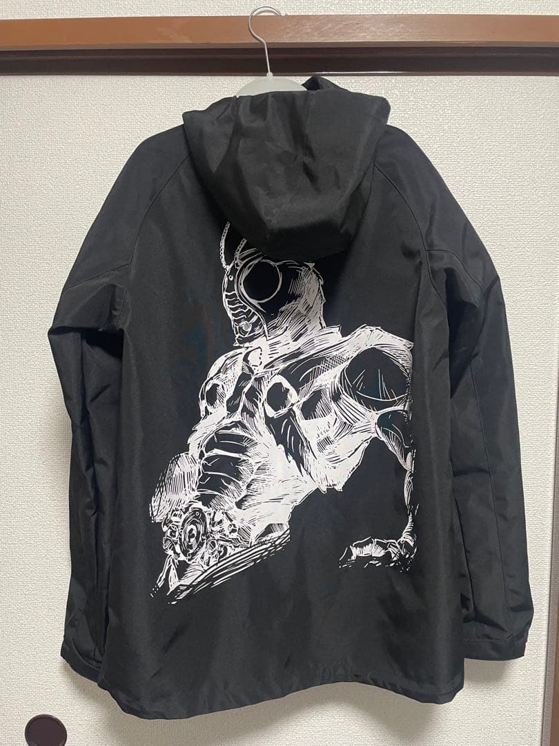 仮面ライダーブラックサン　フード付きナイロンジャケット