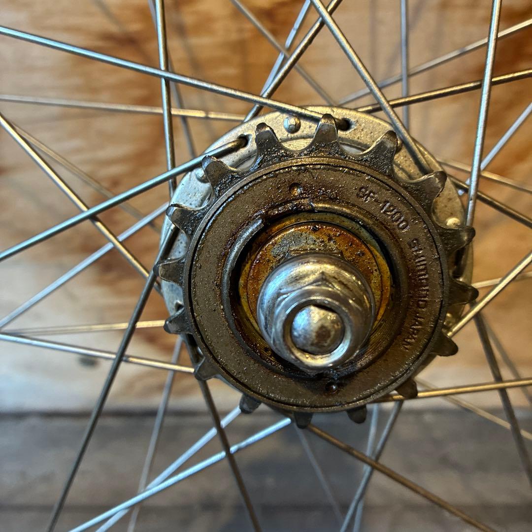 よしきん様 競輪ホイール前後　スズエプロマックス アラヤワールドチャンピオンリム