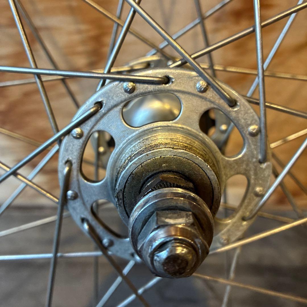 よしきん様 競輪ホイール前後　スズエプロマックス アラヤワールドチャンピオンリム