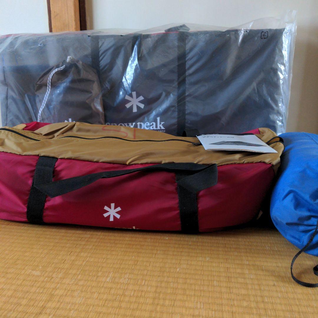  peak アメニティドームM キャンプテント 寝袋