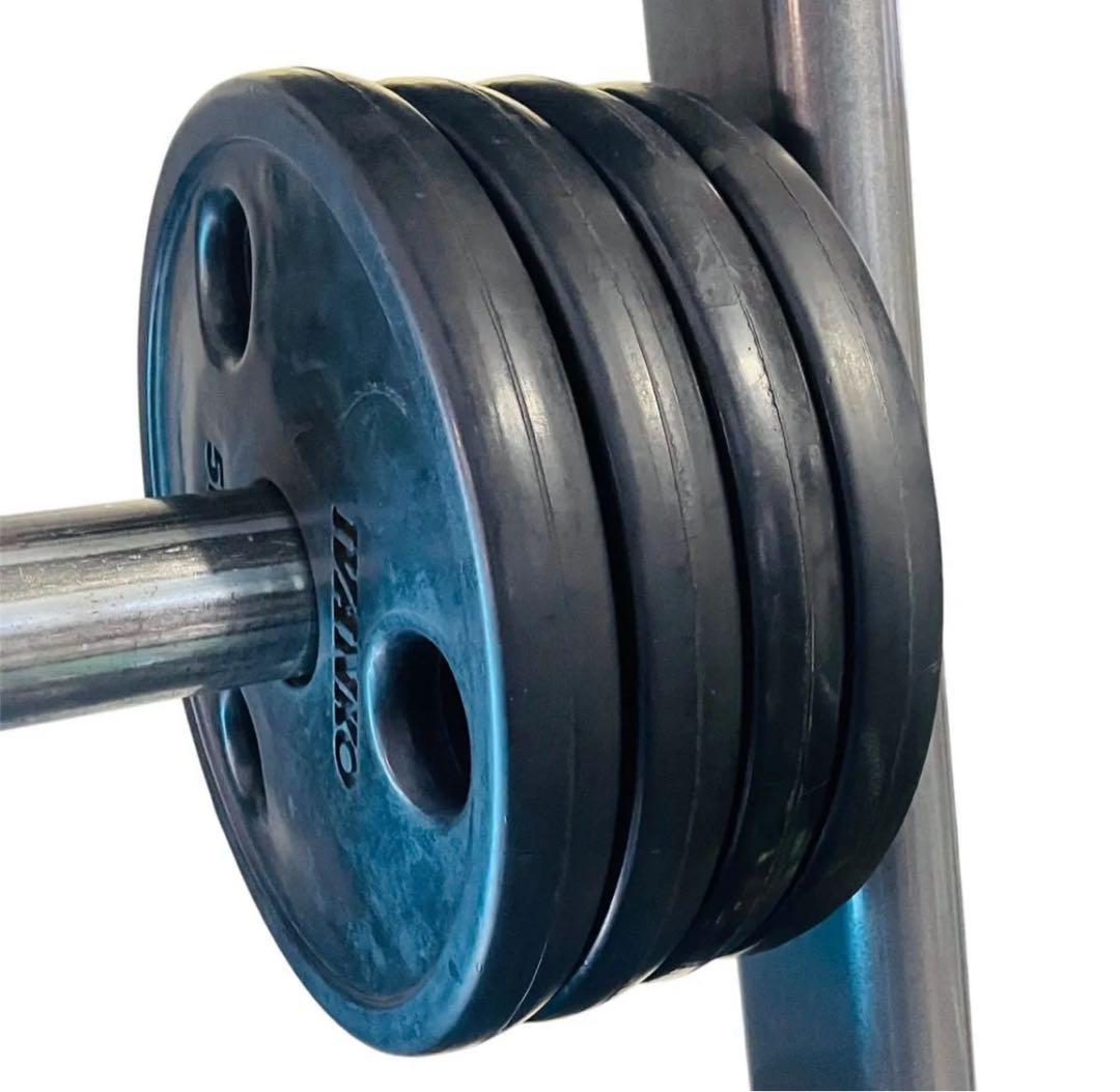 IVANKO イバンコ　オリンピックラバープレート5kg x 2枚