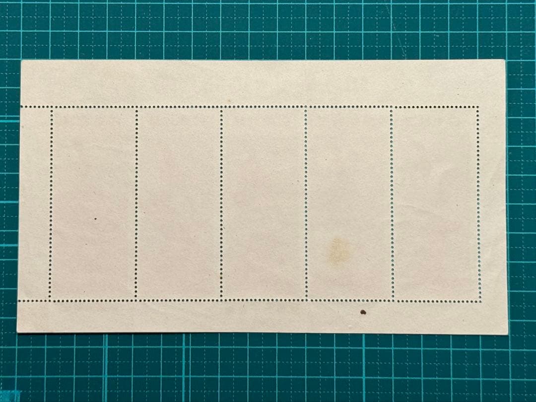 未使用 切手趣味の週間記念 切手 見返り美人 シート 昭和二十三年 ノリなし