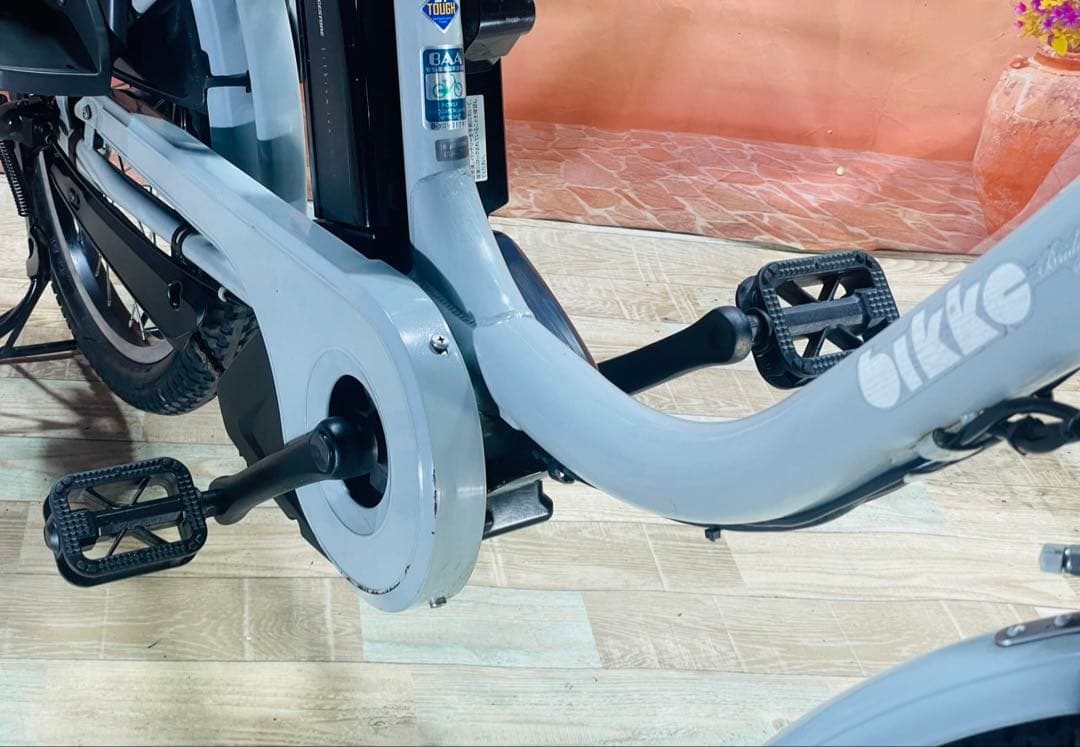 超特価BIKKE ビッケ12AH⭐️ブリヂストン子供乗せ電動アシスト自転Y3289