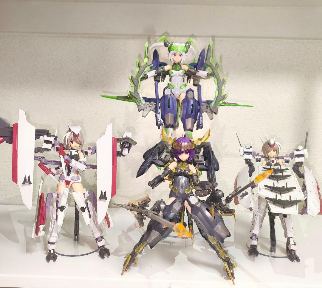 フレームアーム・ガール　素組み　まとめ売り