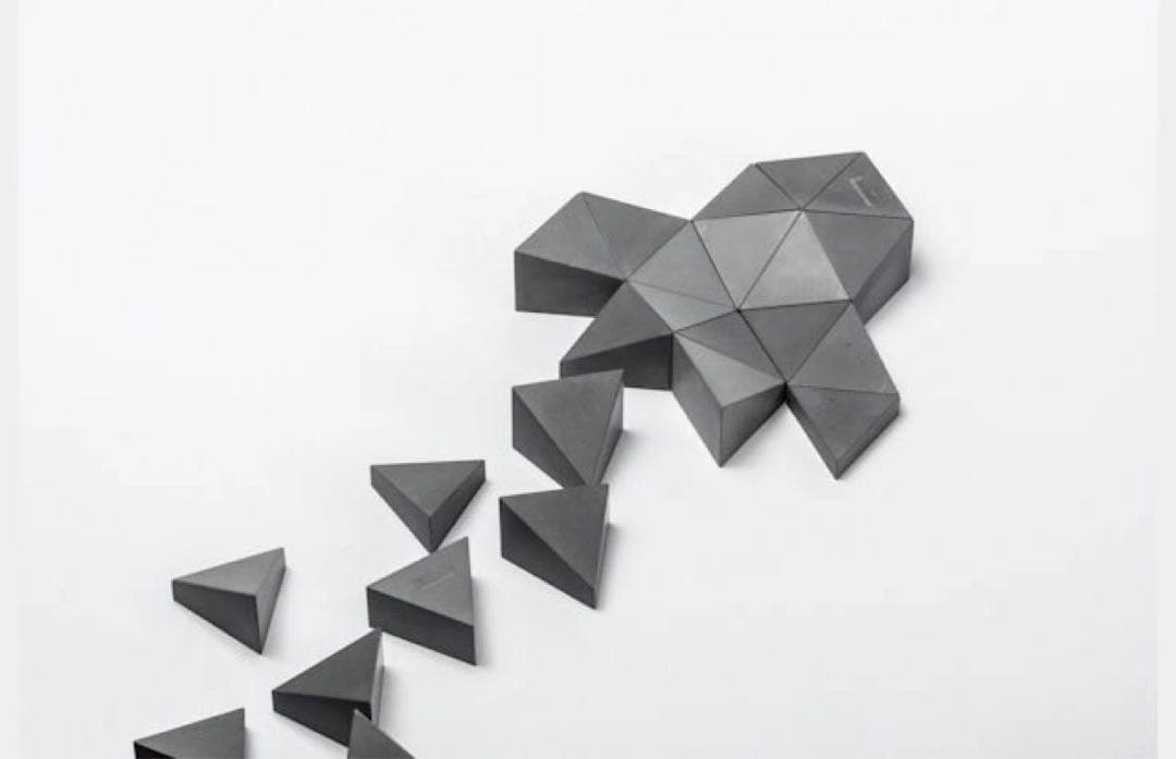 Logifaces ロジフェイス コンクリートパズル アッシュ Ash