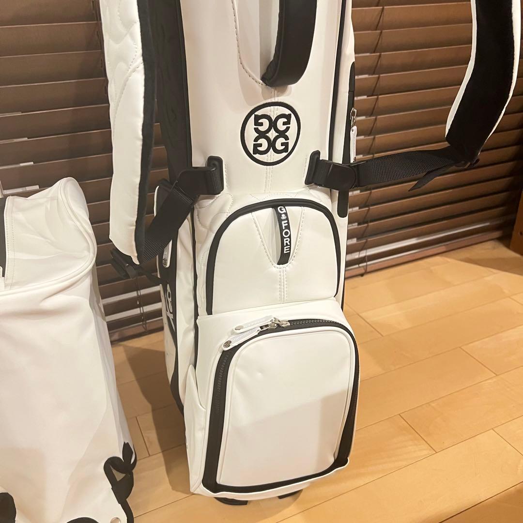 【国内発送】G/FORE ジーフォア キャディバッグ ゴルフバッグ GFORE白