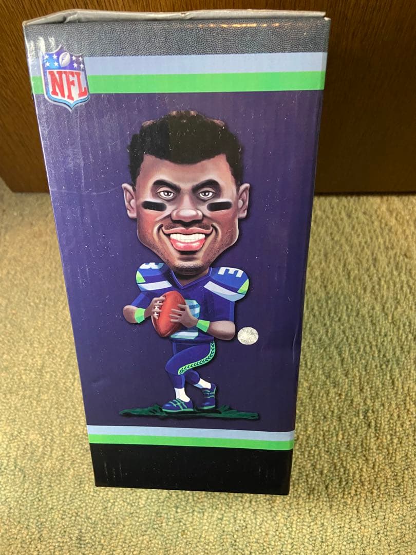 NFL ボブルヘッド カリカチュア ラッセル・ウィルソン/シアトル・シーホークス