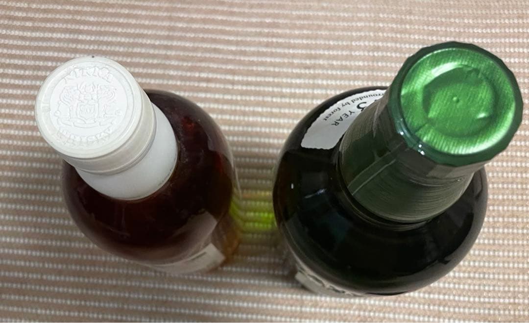 シングルモルトウィスキー　余市　白洲　セット