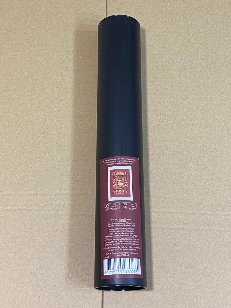 ポケモン ロンドン自然史博物館　イーブイ　A3 ポスター