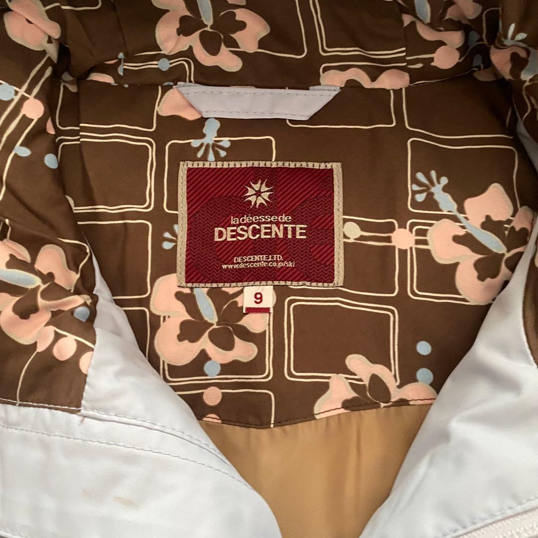 美品 DESCENTE デサント レディース スキーウェア上下セット