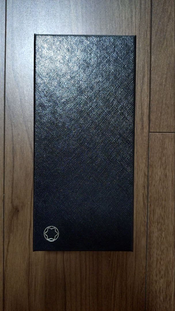 MONTBLANC モンブラ レザーペンケース 1本用　ブラック 114700