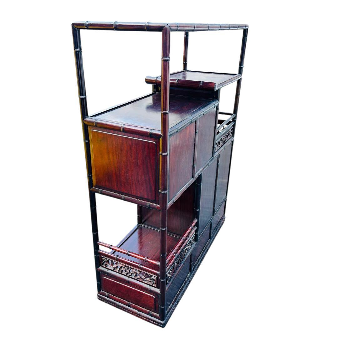 【高級】　茶棚　飾棚　アンティーク　コレクション