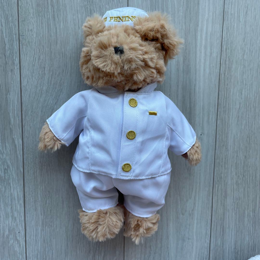 ペニンシュラ シェフ ぬいぐるみと巾着バッグ