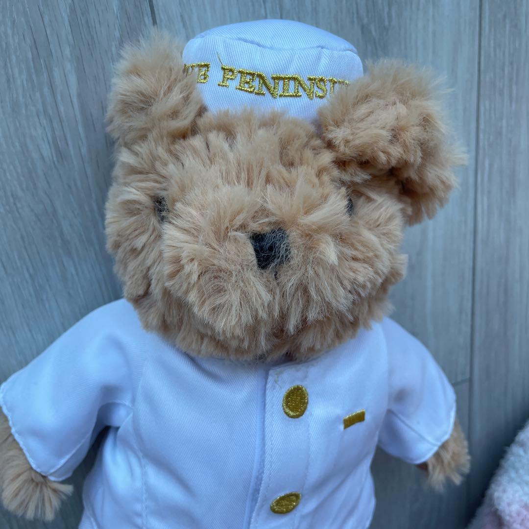 ペニンシュラ シェフ ぬいぐるみと巾着バッグ