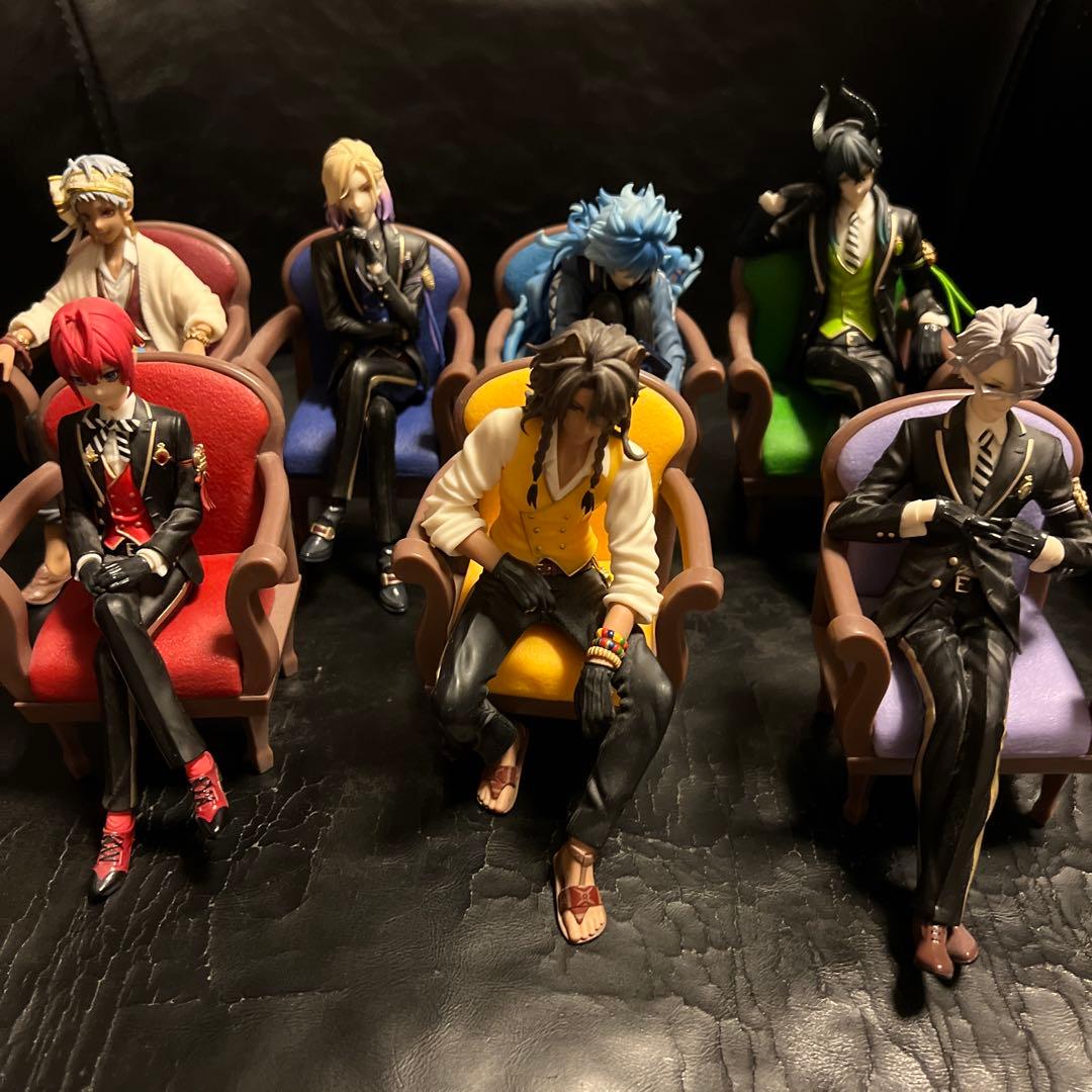 ツイステ　寮長　プレミアムグレイスシチュエーションフィギュア　フルコンプセット