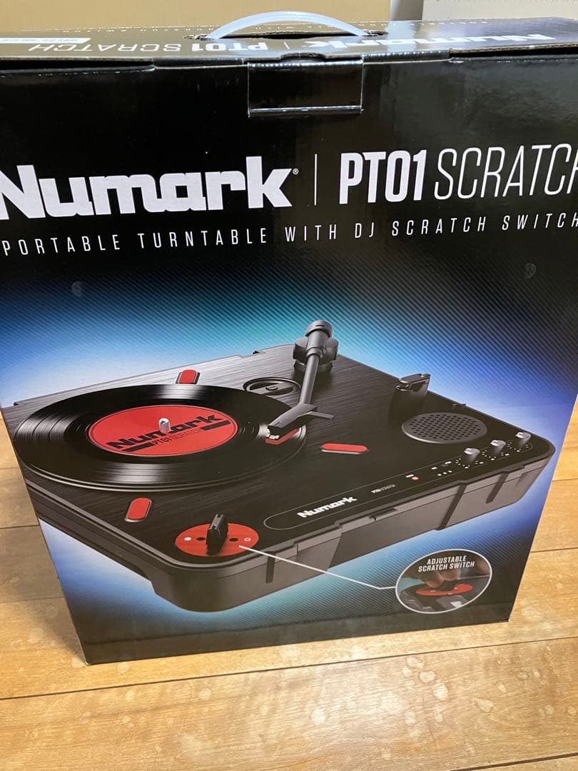 Numark PT01 Scratch ポータブルターンテーブル　中古