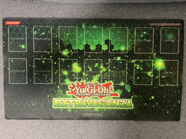 遊戯王 EXTRAVAGANZA 2012 緑 プレイマット