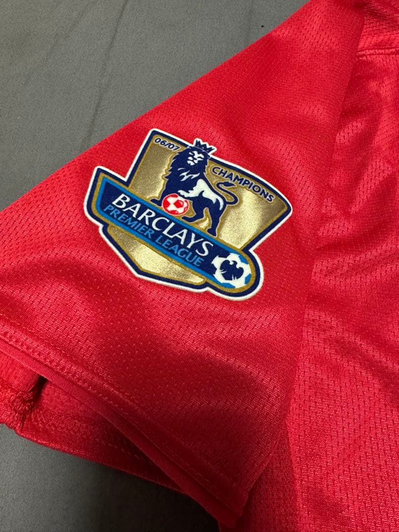 正規品 2007/2008 マンチェスター•ユナイテッド テベス　Lサイズ