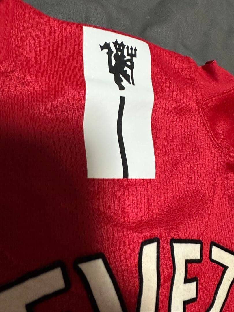 正規品 2007/2008 マンチェスター•ユナイテッド テベス　Lサイズ