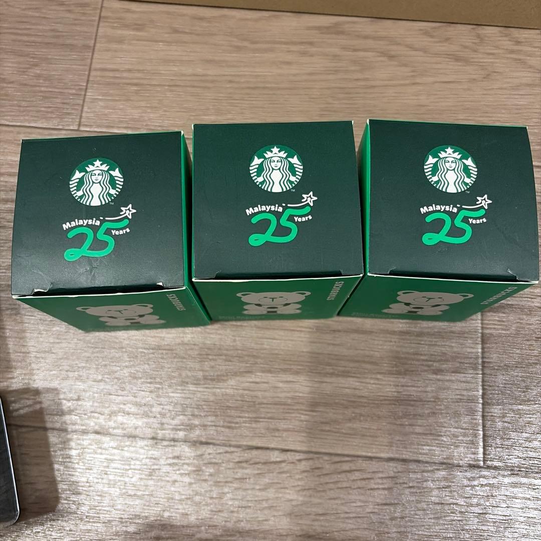 スターバックス 日本未発売 マレーシア限定25周年ミニベアリスタ　 5個セット