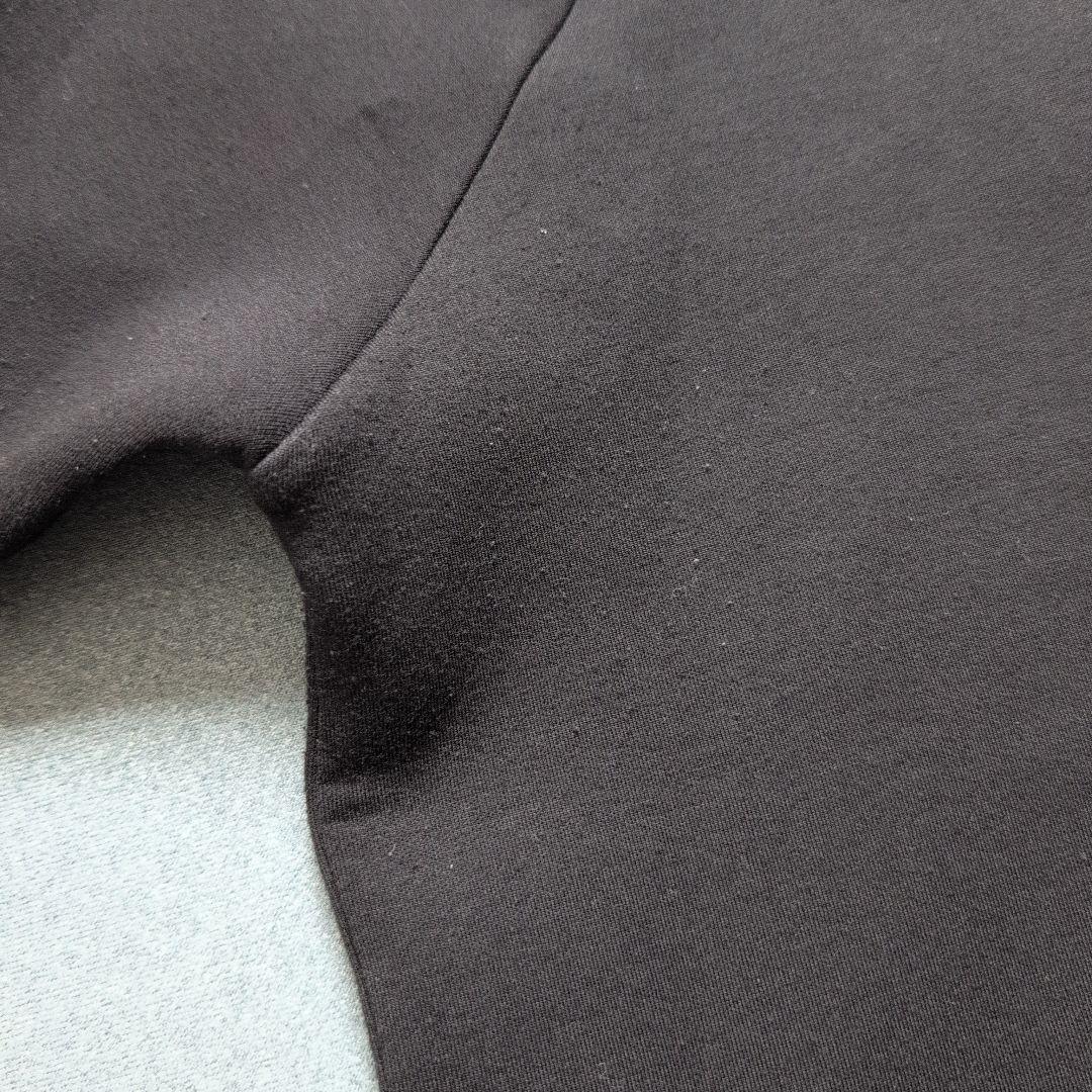 ムータマリンゴルフ　肉厚ダンボール素材モックネック長袖トレーナー　M 黒